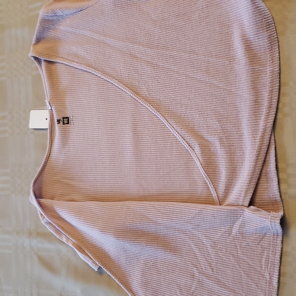 Me to We Essentials Dusty Pink Faux Wrap Cropped T-shirt (0482) 💥 - Picture 7 of 9